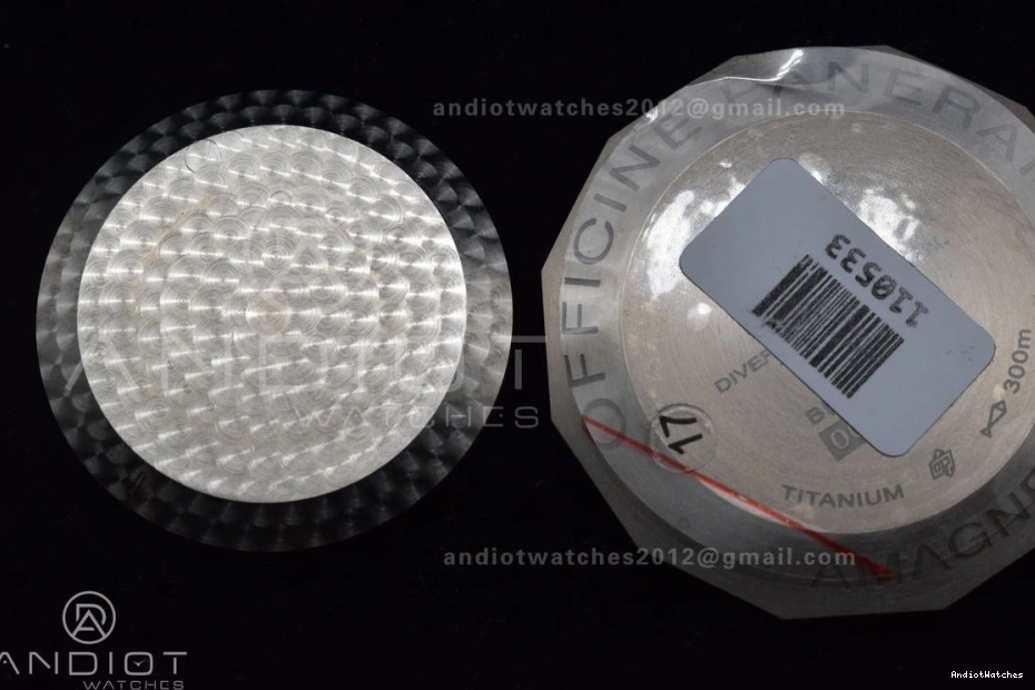 Strap 1003 O Clone V on Edition 1:1 Super Best P.9000 Black PAM389 Rubber BestValue VSF 0416